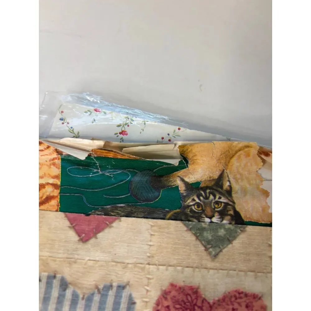 Vntg Birthday Wrapping Paper Lot 10 oz Ephemera Scrapbook Junk Journal Hallmark